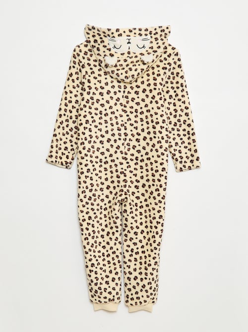 Macacão de dormir com capuz animado - Kiabi