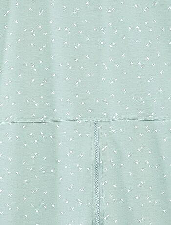 Macacão de dormir com fecho éclair - coleção fácil de vestir