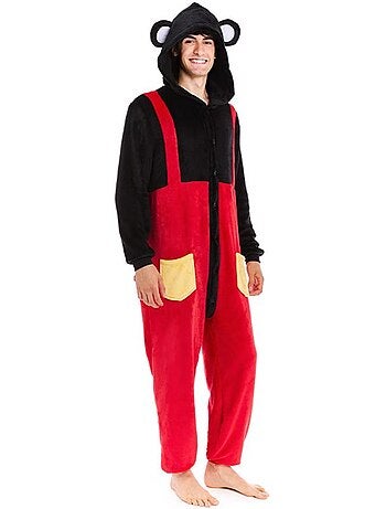 Macacão de pijama de rato