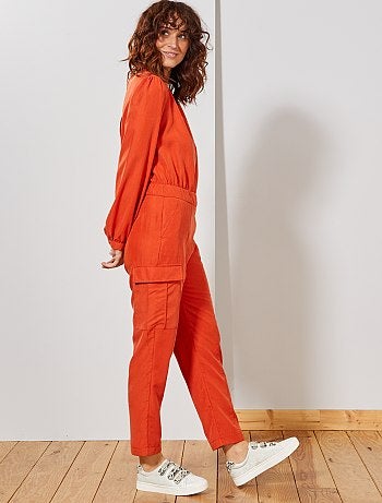 Macacão decotado - Kiabi