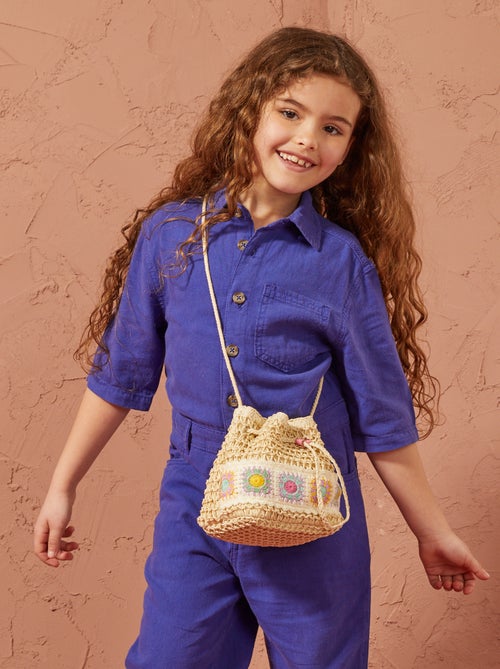 Macacão direito de manga curta - Unissexo - Kiabi