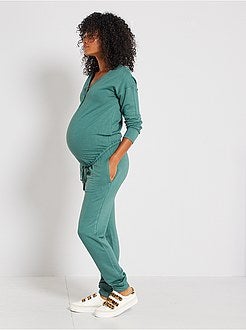 Macacão efeito desportivo pré-mamã - Kiabi