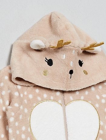 Macacão em malha polar - Kiabi