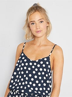 Macacão estampado - Kiabi