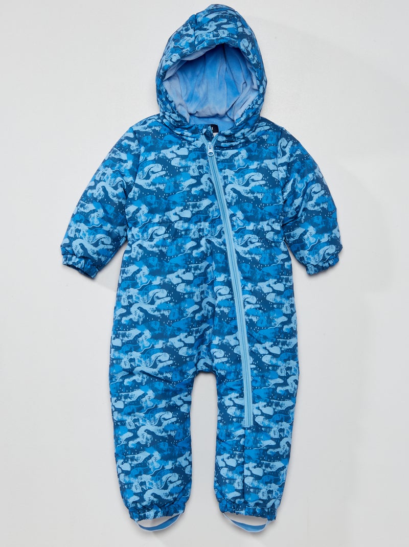 Macacão estampado AZUL - Kiabi