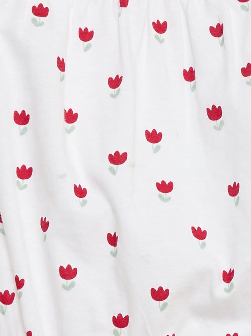 Macacão estampado em algodão - Kiabi