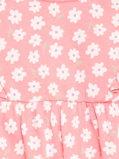 Macacão estampado em algodão - Kiabi