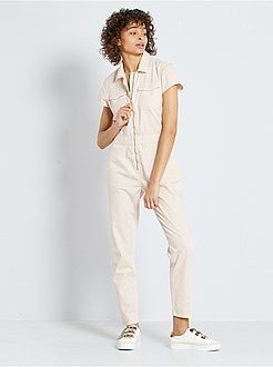 Macacão fluido com fecho - Kiabi