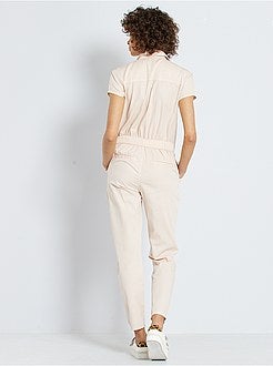 Macacão fluido com fecho - Kiabi