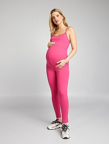 Leggings de grávida com estampado em tecido ultra suave - MARROM - Kiabi -  15.00€