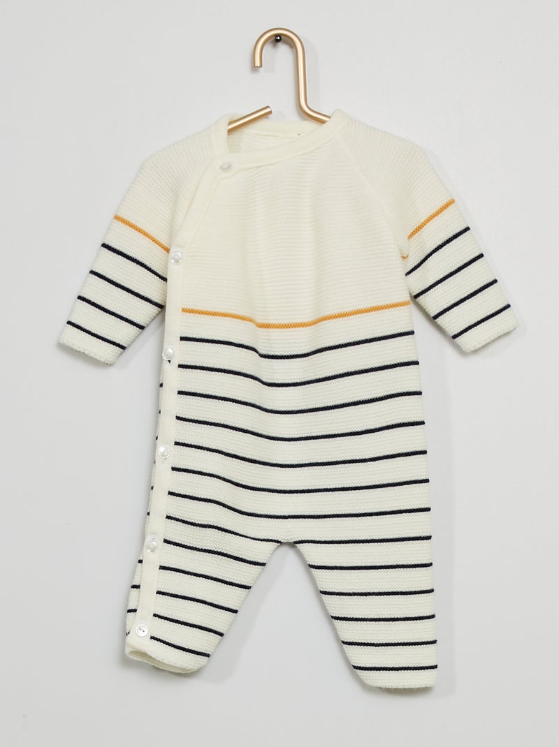 Macacão 'La Manufacture de Layette' BEGE - Kiabi
