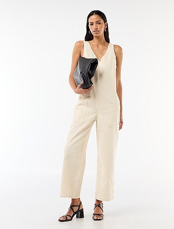 Macacão Largo Sem Mangas