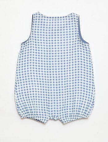 Macacão leve para dormir em gaze de algodão