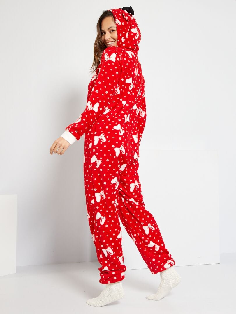 Macacão Minnie 'Disney' Vermelho - Kiabi