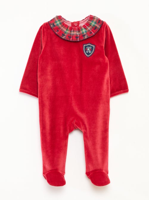 Macacão pesado 'Kiabi & Catherine Painvin' em veludo de algodão - Kiabi Macacão pesado 'Kiabi & Catherine Painvin' em veludo de algodão - Kiabi