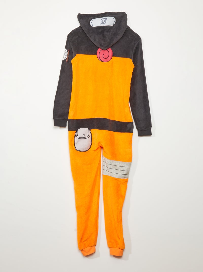 Macacão pijama em malha polar 'Naruto' LARANJA - Kiabi