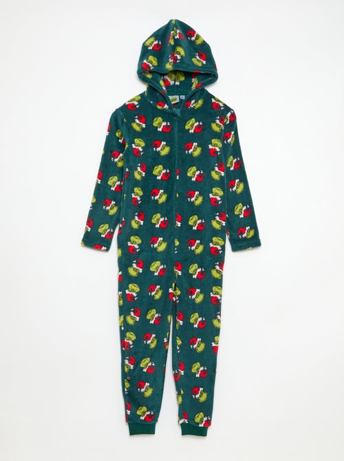 Macacão polar 'Natal' com capuz - Kiabi