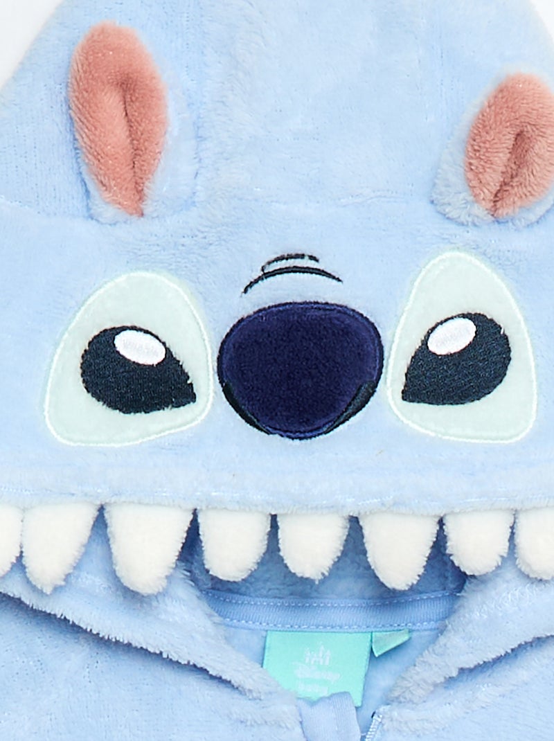 Macacão polar 'Stitch' 'Disney' com pés Azul - Kiabi