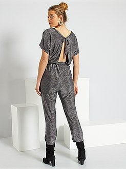 Macacão prateado - Kiabi