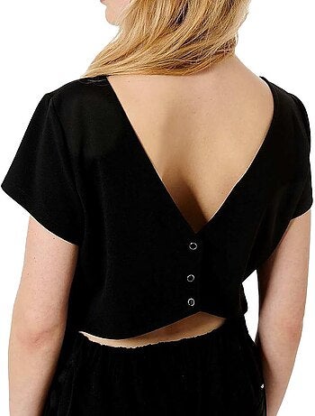 Macacão Preto Feminino Kaporal AROW