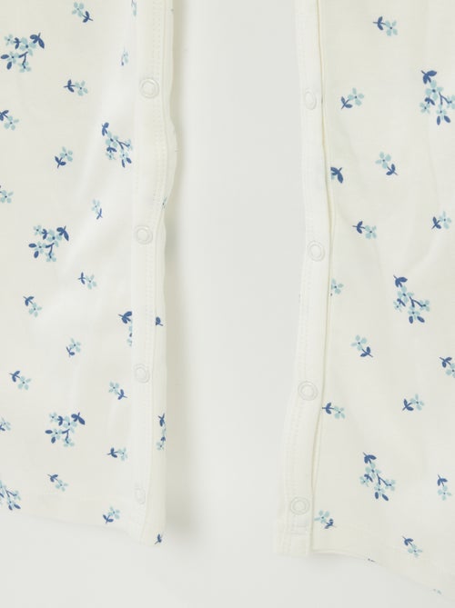 Macacão que abre com molas de pressão  - So Easy - Kiabi