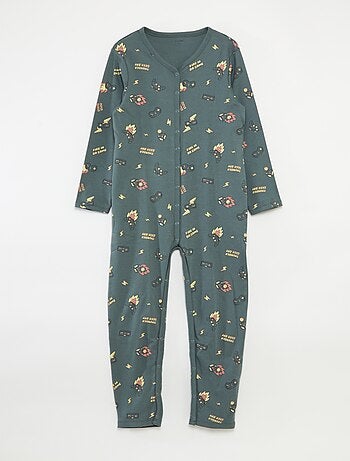 Macacão que abre com molas de pressão - So Easy