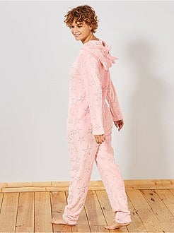 Macacão 'unicórnio' em peluche - Kiabi