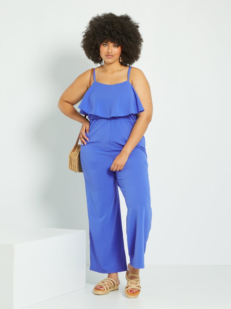 Macacão 'Vero Moda' com alças Azul - Kiabi