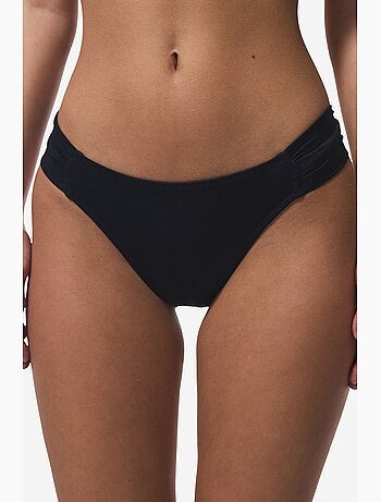 Macrame cueca de biquíni de cintura baixa penti