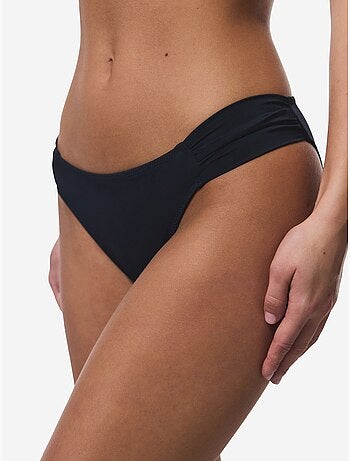 Macrame cueca de biquíni de cintura baixa penti