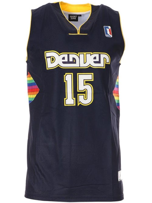Maillot de Basquetebol Denver Preto para Homem Sport Zone - Kiabi Maillot de Basquetebol Denver Preto para Homem Sport Zone - Kiabi