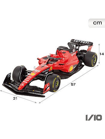 Maisto carro de controle remoto f1 2023 ferrari sf-23 charles leclerc 1:10