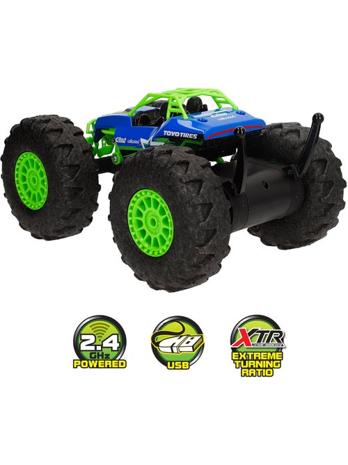 Maisto carro de controlo remoto c/rodas de espuma e rotações de 360º rock hopper usb - Kiabi Maisto carro de controlo remoto c/rodas de espuma e rotações de 360º rock hopper usb - Kiabi