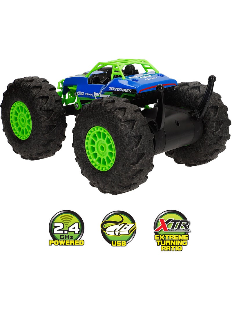 Maisto carro de controlo remoto c/rodas de espuma e rotações de 360º rock hopper usb N/D - Kiabi