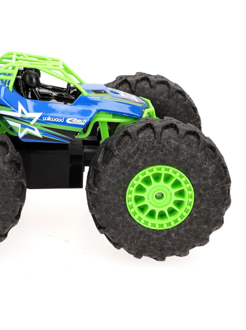 Maisto carro de controlo remoto c/rodas de espuma e rotações de 360º rock hopper usb N/D - Kiabi