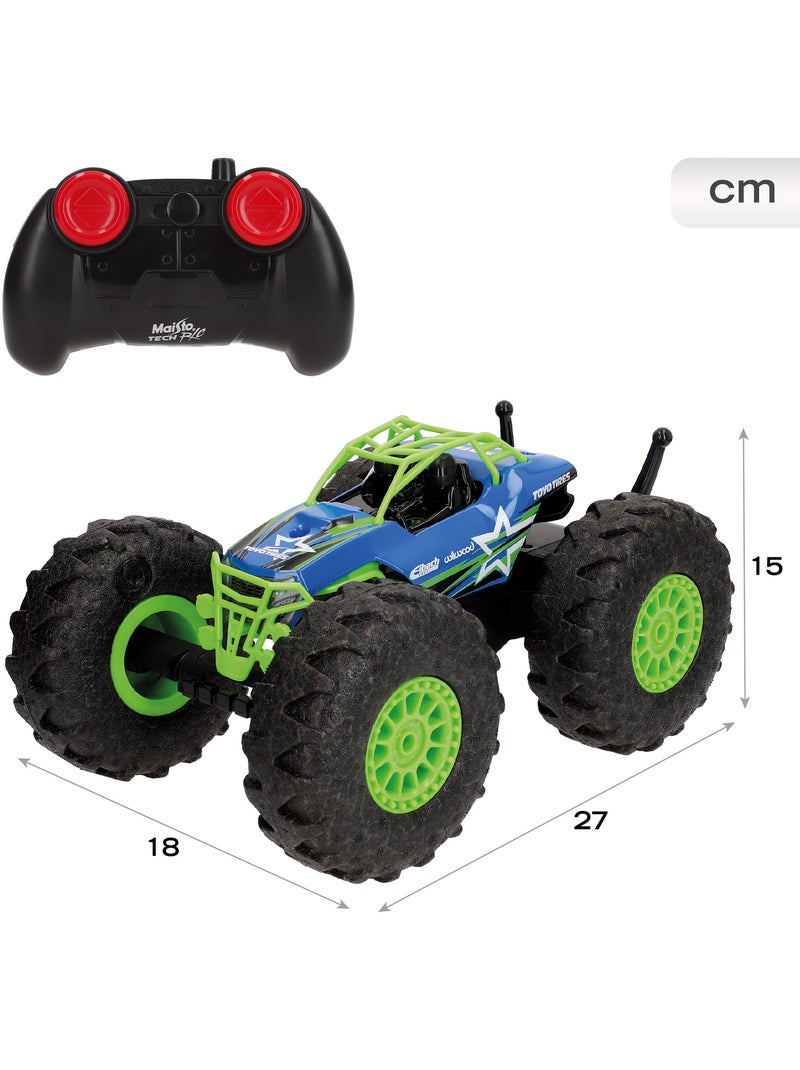 Maisto carro de controlo remoto c/rodas de espuma e rotações de 360º rock hopper usb N/D - Kiabi