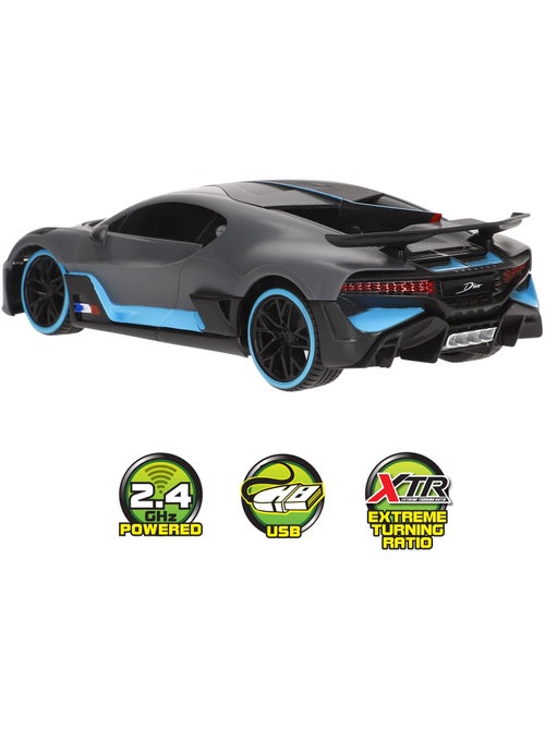 Maisto carro telecomandado oficial bugatti divo 1:24 - Kiabi
