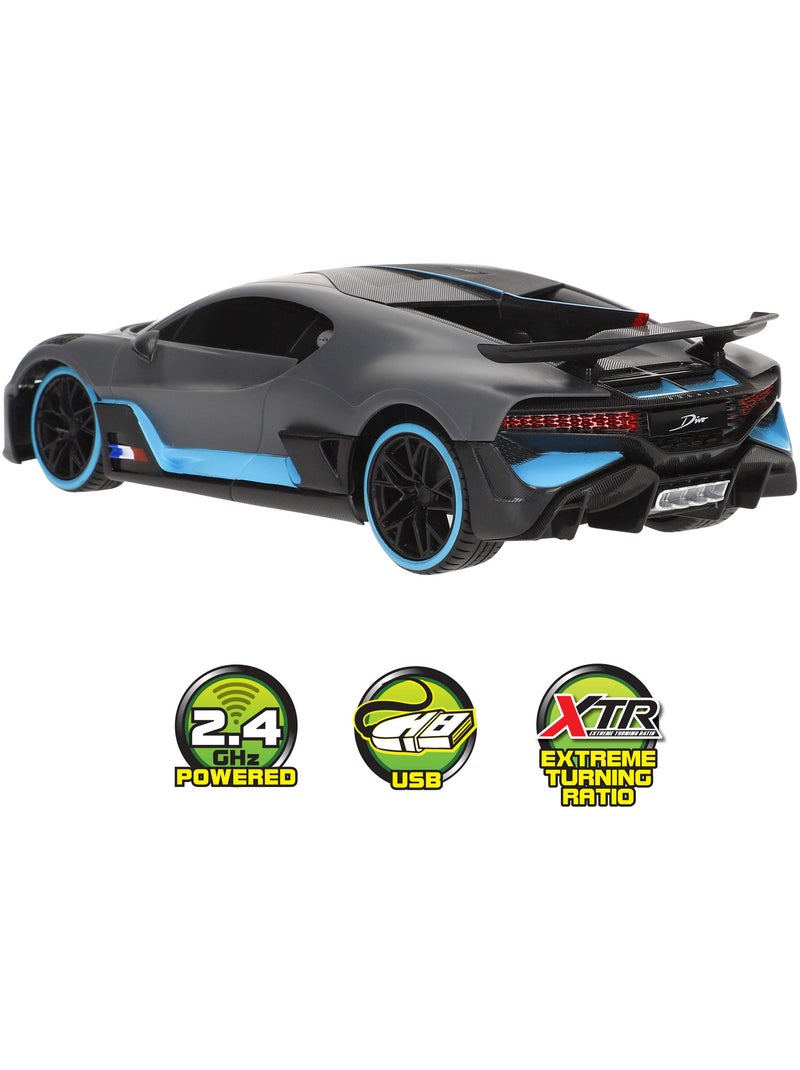 Maisto carro telecomandado oficial bugatti divo 1:24 N/D - Kiabi
