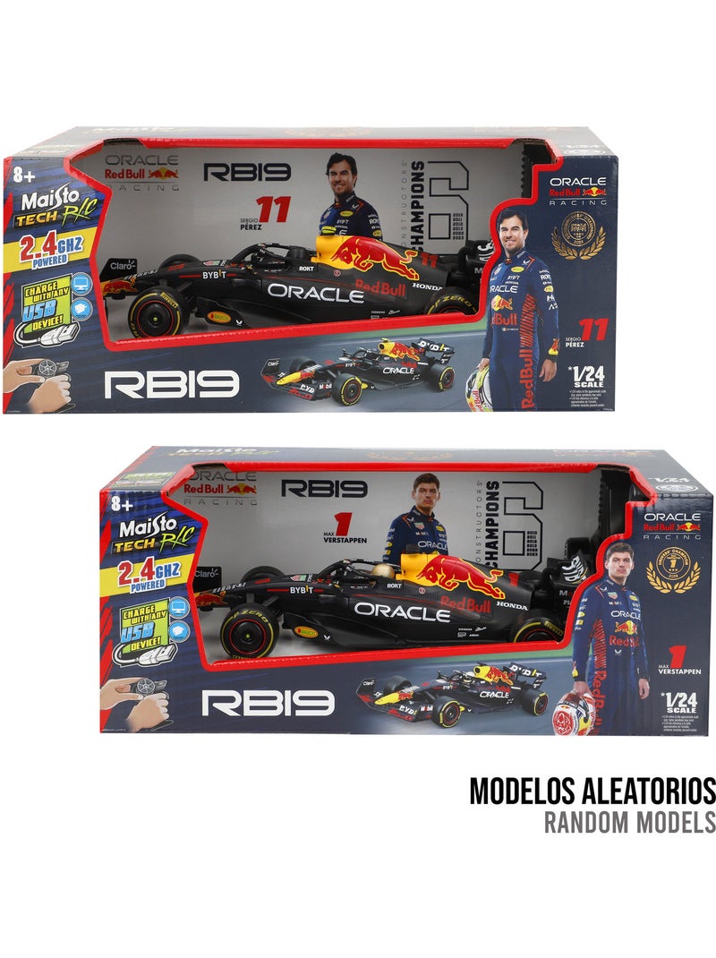 Maisto f1 carro telecomandado 2023 oracle red bull racing rb19 nº1 verstappen 1:24 N/D - Kiabi