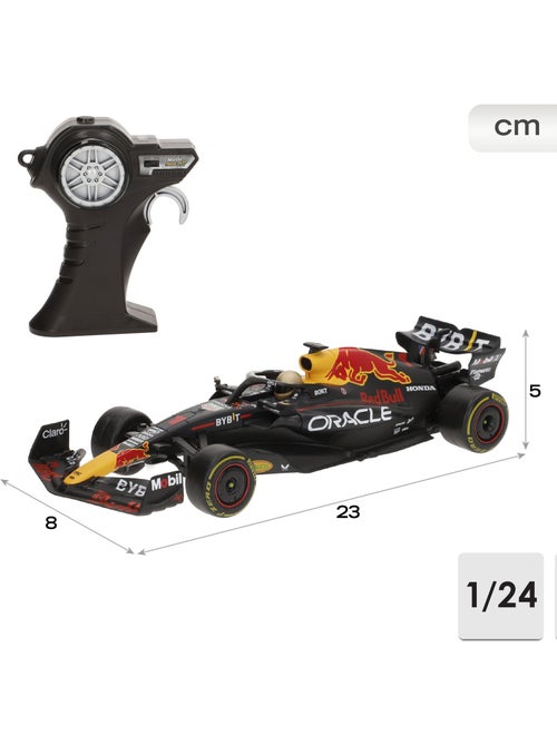Maisto f1 carro telecomandado 2023 oracle red bull racing rb19 nº1 verstappen 1:24 - Kiabi