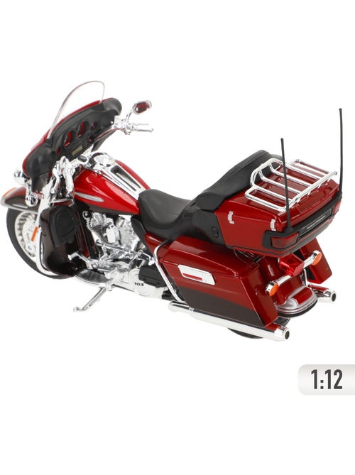 Maisto harley davidson 2013 electra glide modelo escala 1:12 - Kiabi
