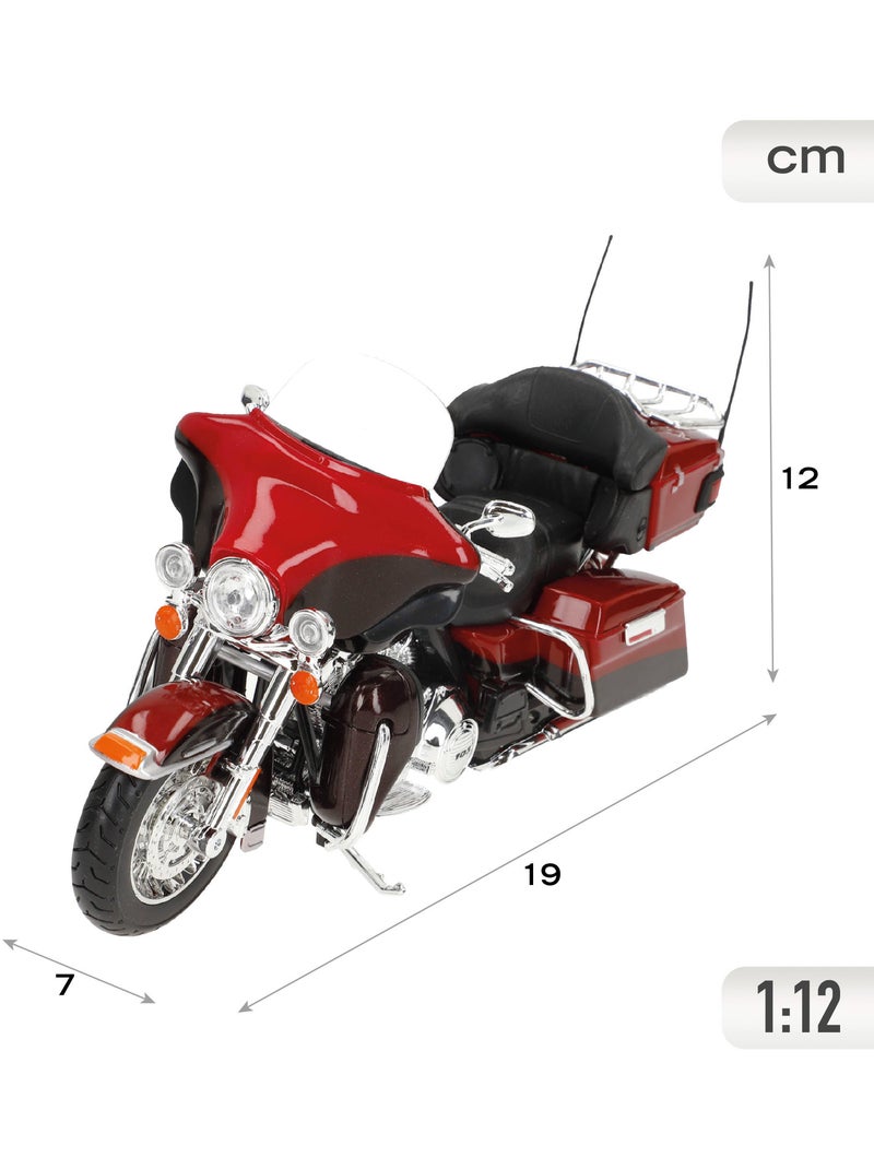 Maisto harley davidson 2013 electra glide modelo escala 1:12 N/D - Kiabi