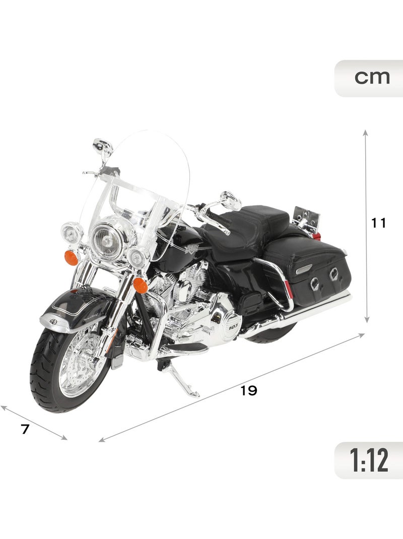 Maisto harley davidson road king 2013, modelo em escala 1:12 N/D - Kiabi
