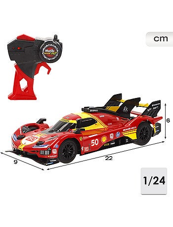 Maisto tech r/c carro de controle remoto ferrari 499p 1:24