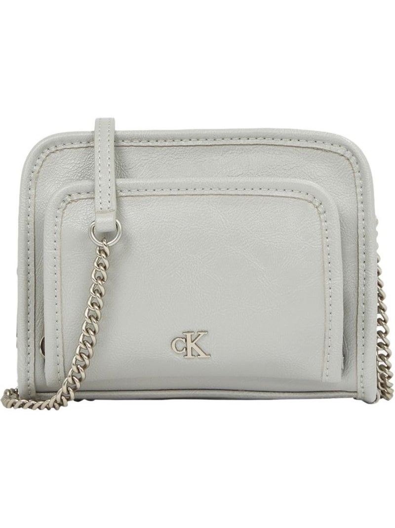 Mala a Tiracolo Azul Claro Calvin Klein Jeans Utility Camera para Mulher Azul - Kiabi