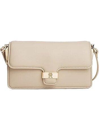 Mala a Tiracolo Bege Tommy Hilfiger Heritage para Mulher
