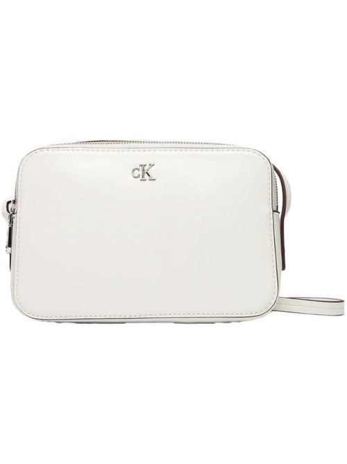 Mala a Tiracolo Branca Calvin Klein Jeans CK Camera para Mulher - Kiabi Mala a Tiracolo Branca Calvin Klein Jeans CK Camera para Mulher - Kiabi