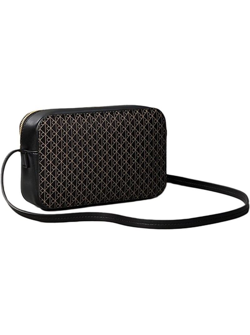 Mala a Tiracolo Calvin Klein Jeans Emblem AOP Alongada Preta para Mulher Preto - Kiabi