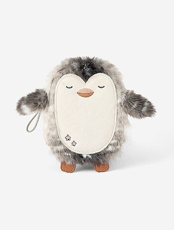 Mala a tiracolo em forma de pinguim