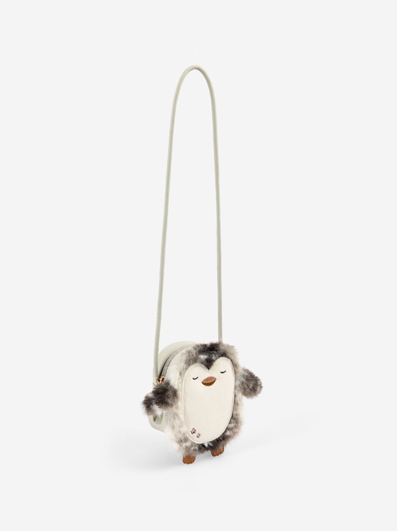 Mala a tiracolo em forma de pinguim Cinza - Kiabi